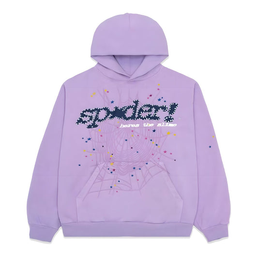 Sp5der Purple Acai Hoodie