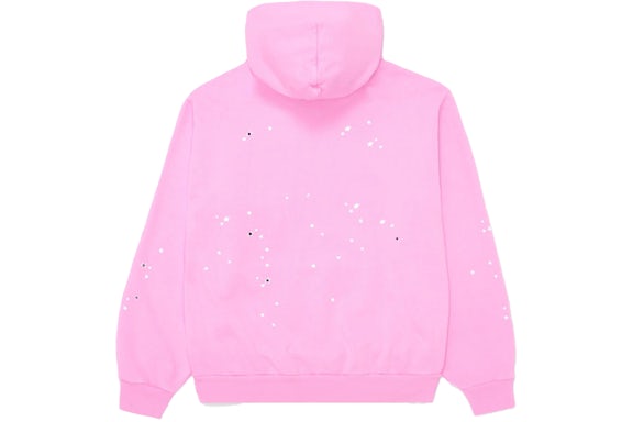 Sp5der Pink Atlanta Hoodie