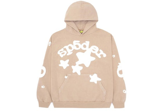 Sp5der Sand Beluga Hoodie