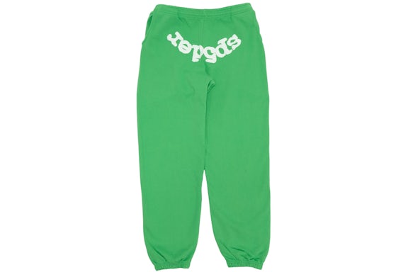 Sp5der Slime Green Classic Sweatpants