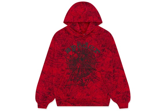 OG TREE CAMO HOODIE (PRODUCT A)-Red