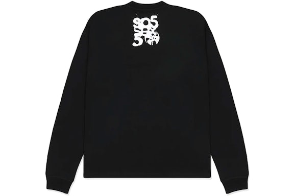 BLACK SPIDEY BOY LS TEE HW