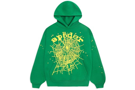 STAR OG WEB V2 HOODIE (PRODUCT A)-Slime Green