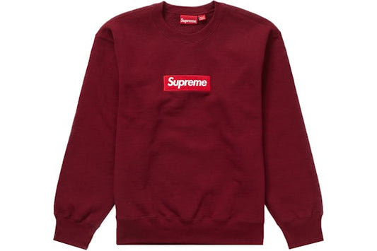 Supreme FW22 Box Logo Cardinal Crewneck
