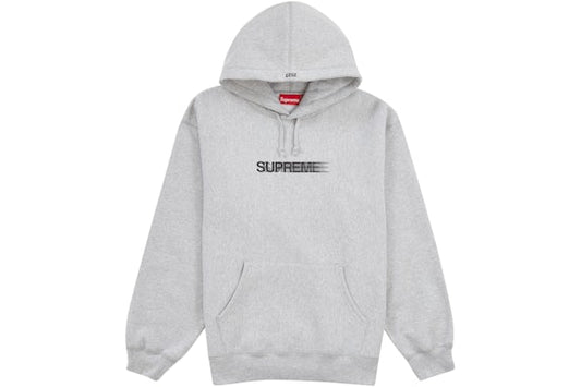 Supreme SS23 Motion Logo Heather Grey Hoodie