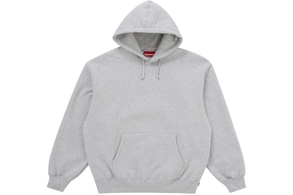 Supreme Applique Hoodie Grey