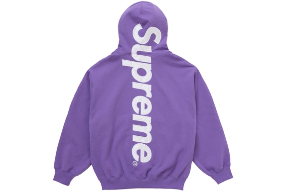 Supreme Applique Hoodie Purple