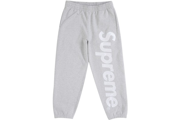 Supreme Applique Sweatpants Grey