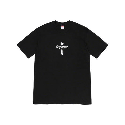 Supreme Cross FW20 Box Logo Black Tee
