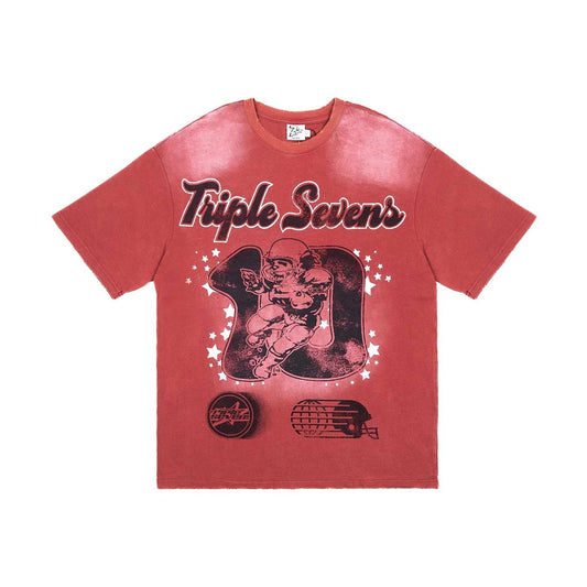 All Star Football Tee Red