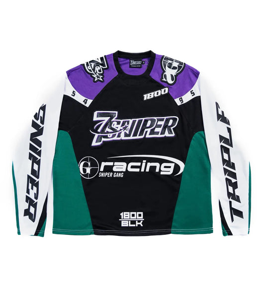1800 Racing Jersey Green/Purple