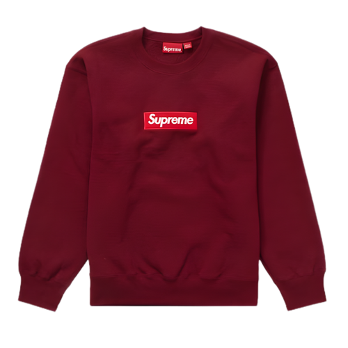Supreme FW22 Box Logo Cardinal Crewneck