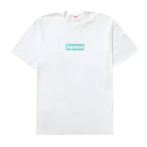 Supreme Tiffany & Co. FW21 Box Logo White Tee