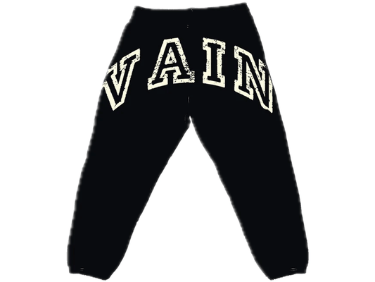 Vain Sweatpants Black Cream