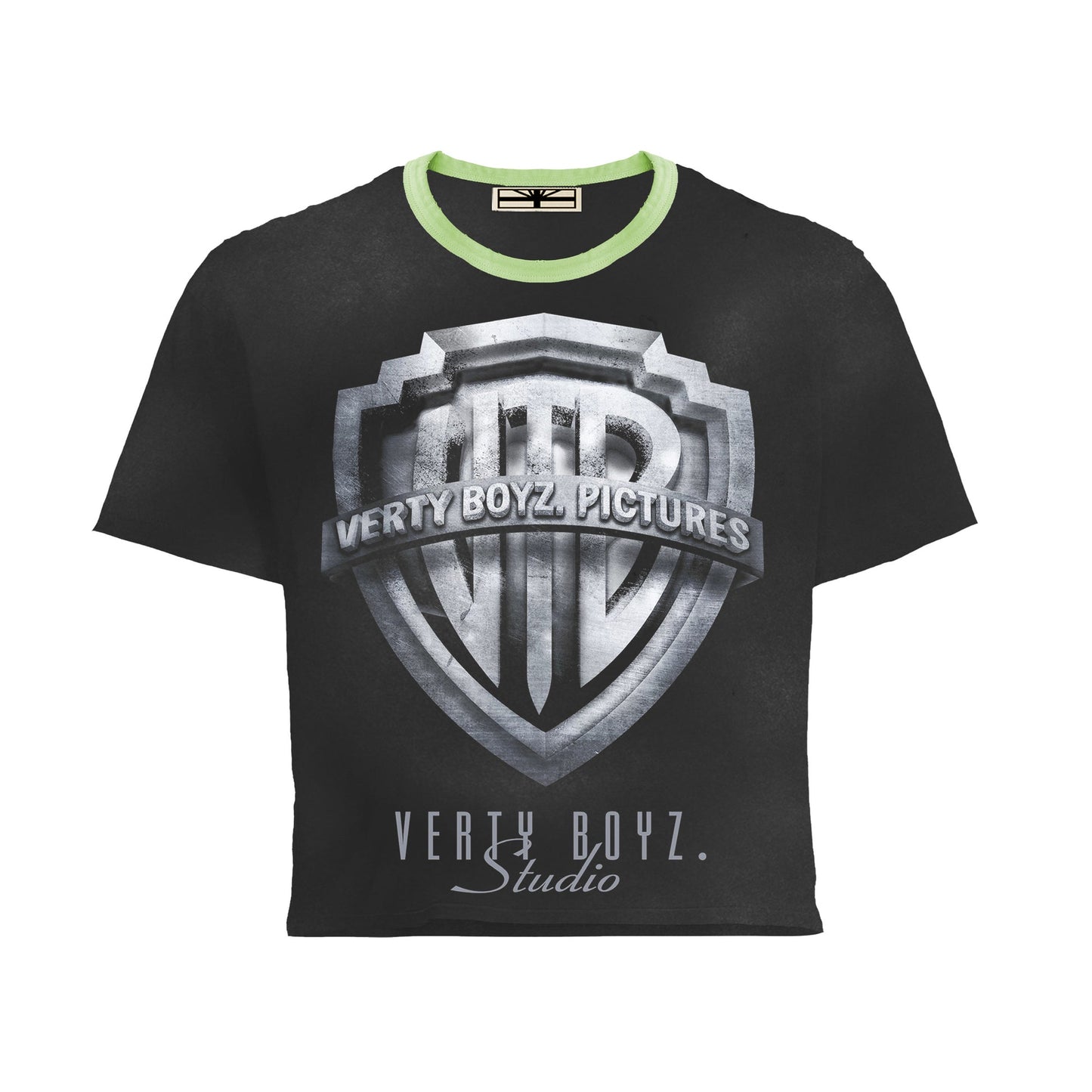 Verty boyz studio tee black