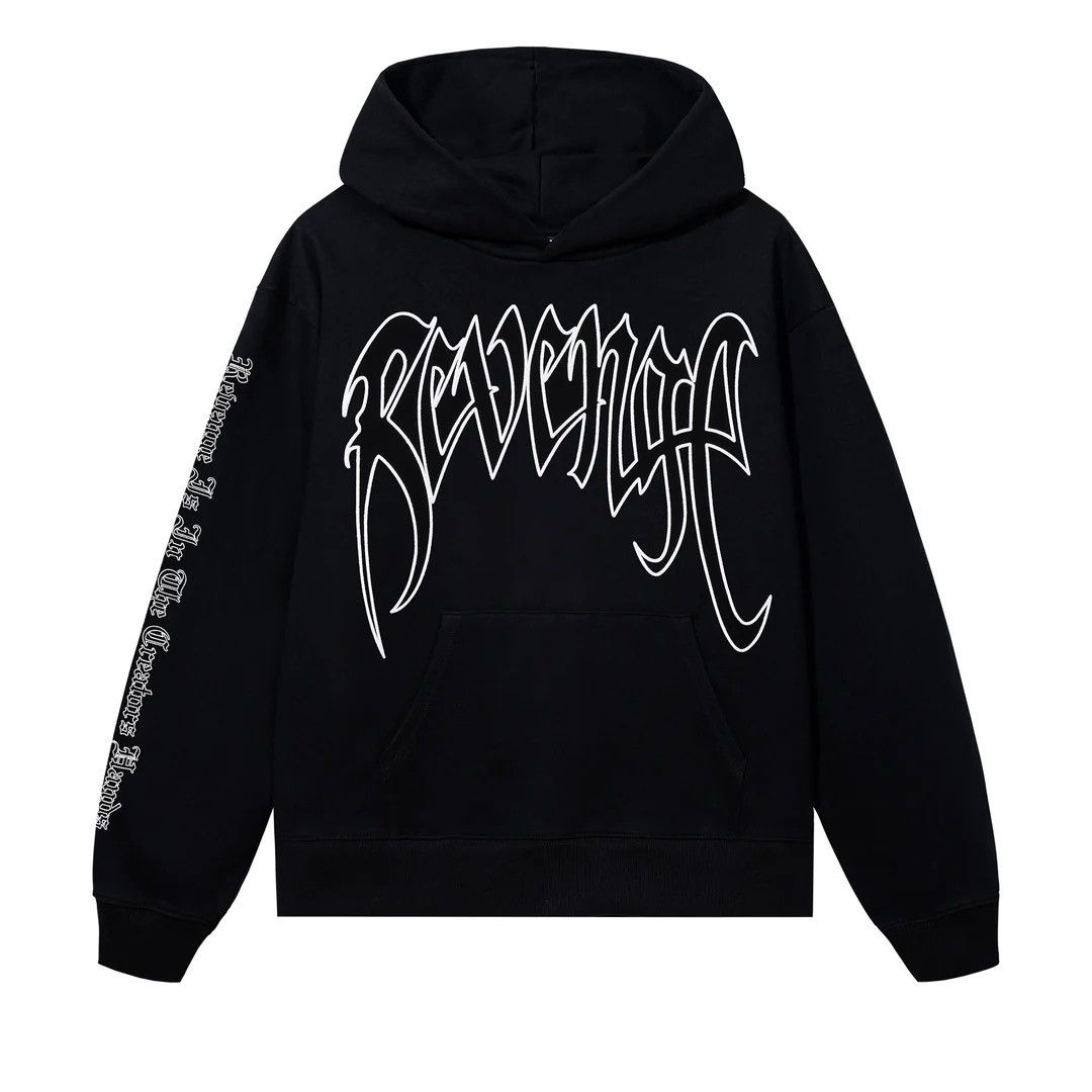 X Kill Outline Hoodie Black/White