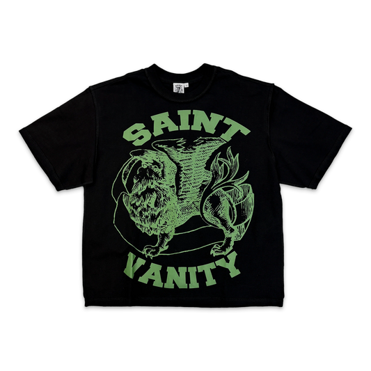 Griffin Tee Black/Green