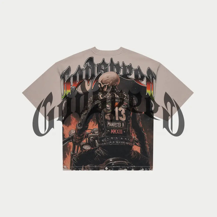 Biker Nation Stone Wash