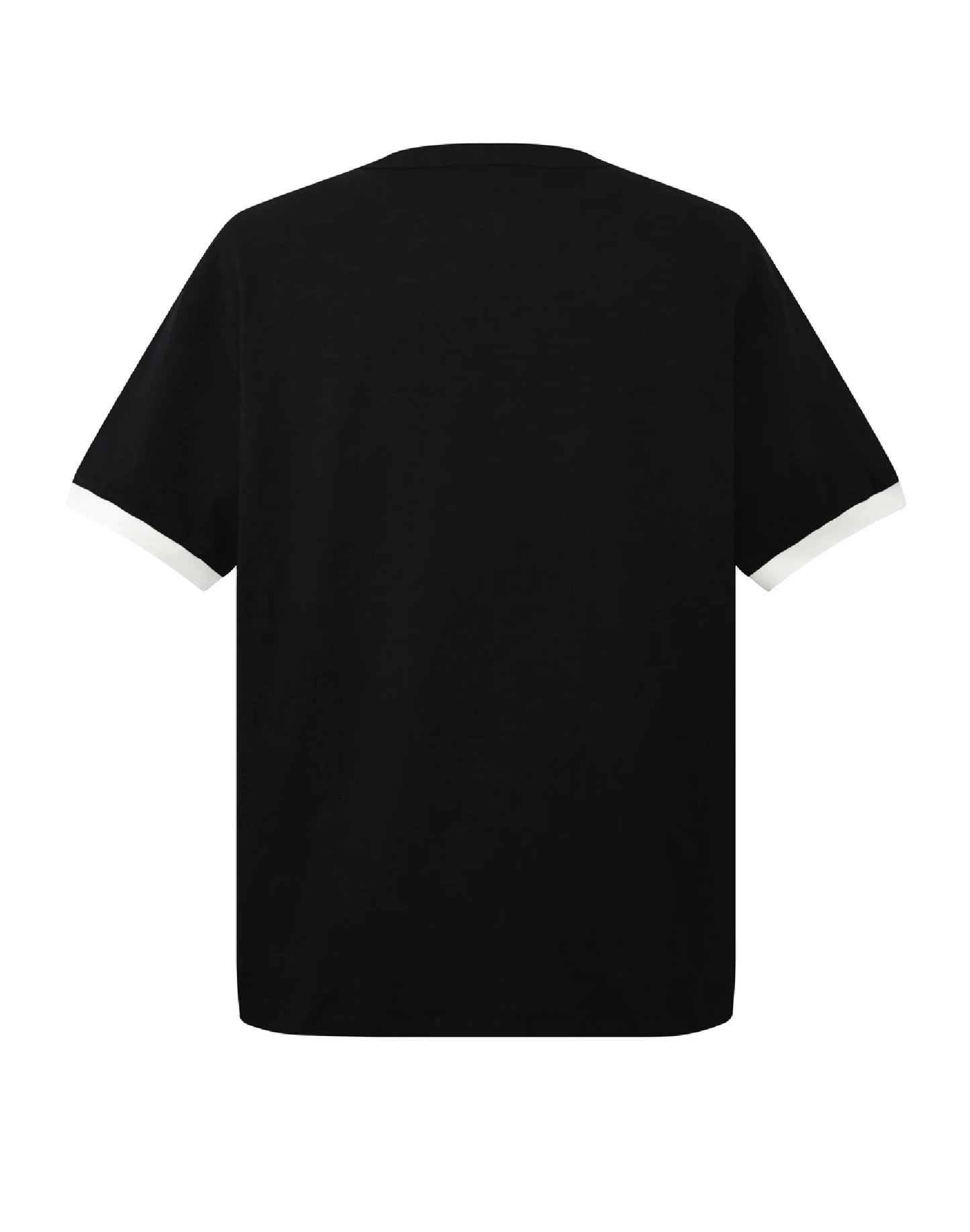 Pearl Patchwork Tee Black