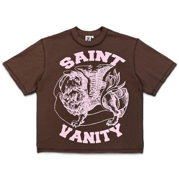 Griffin Tee Brown/Pink