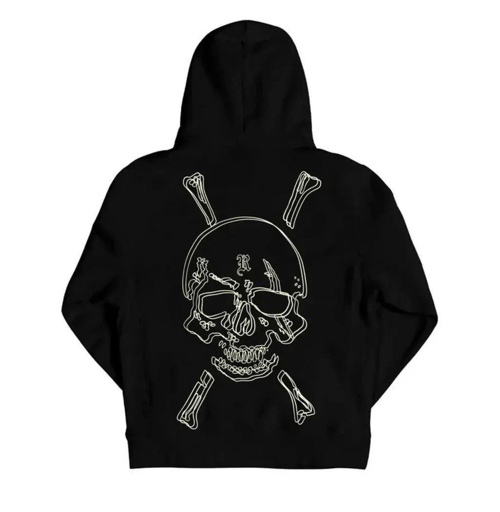 Crossbones Hoodie Black