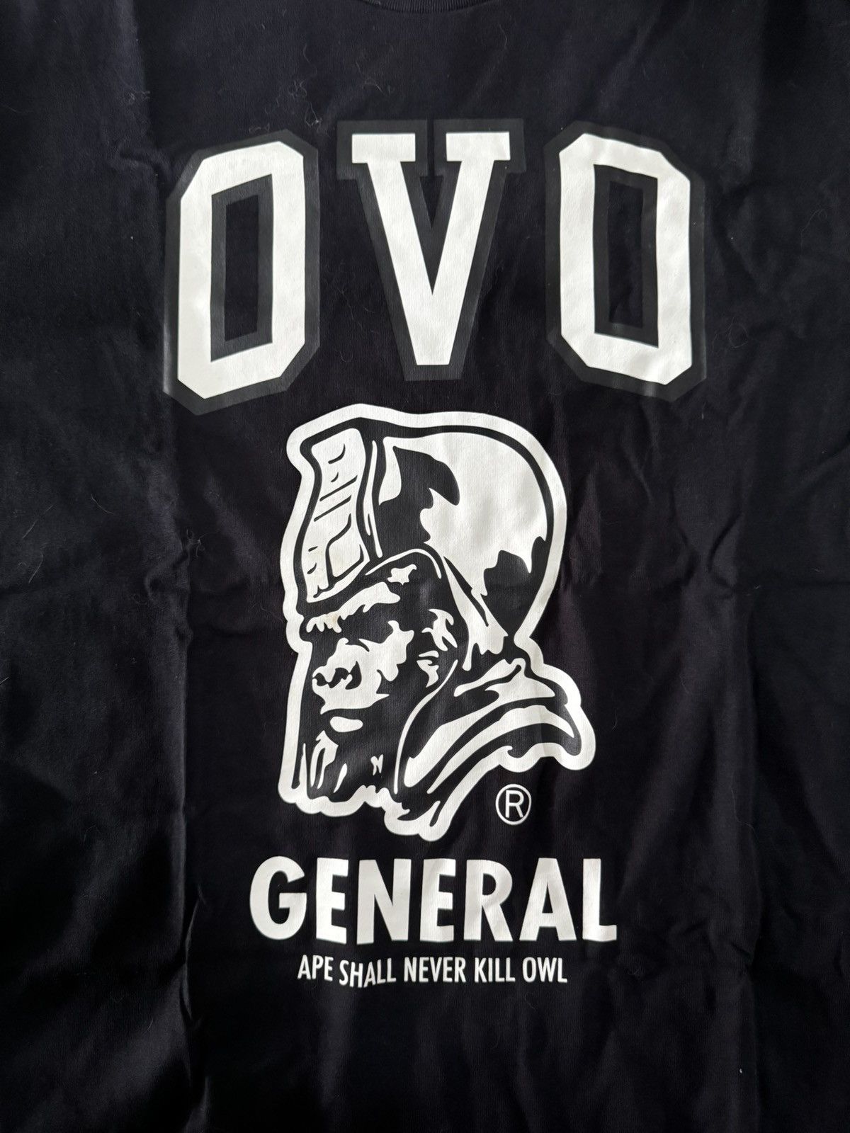 BAPE OVO General Black Tee