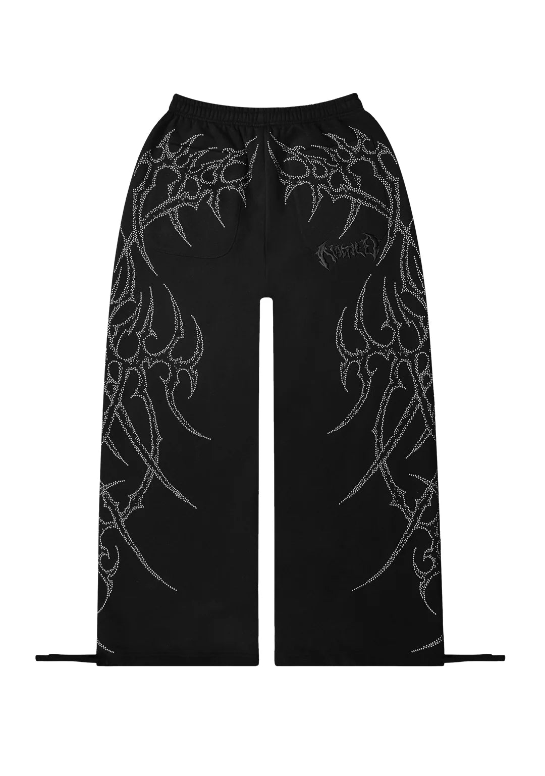 Eclipse black rhinestone sweats