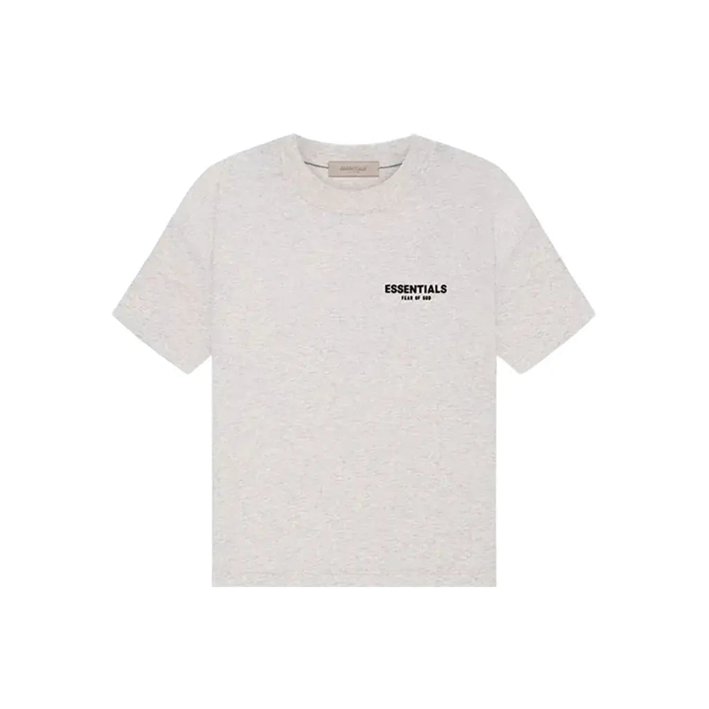 Fear of God Essentials Light Oatmeal SS22 Tee