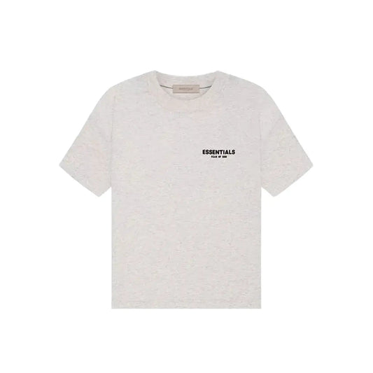 Fear of God Essentials Light Oatmeal SS22 Tee