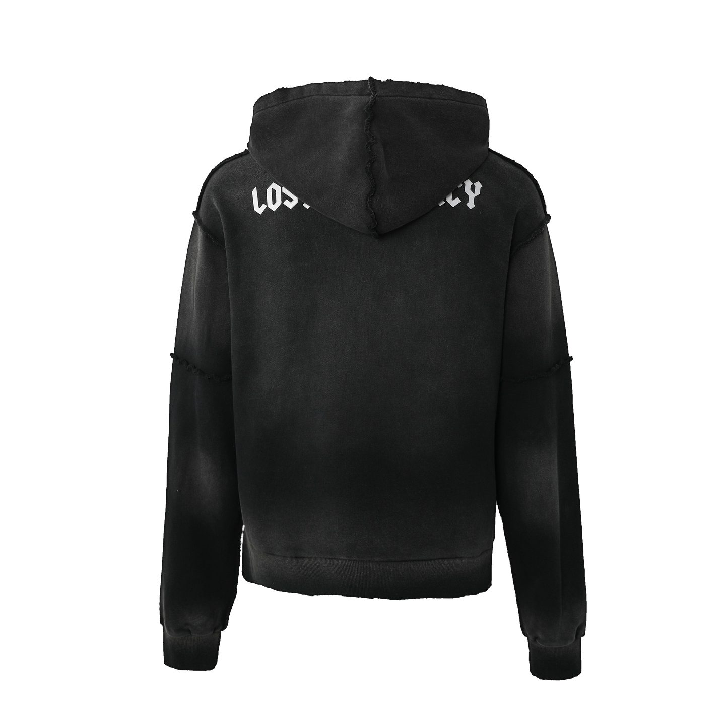 Inverse purple hoodie