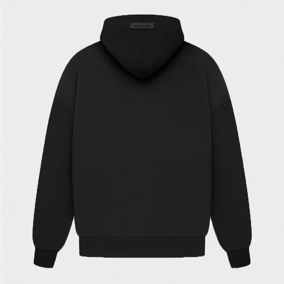 Fear of God Essentials Jet Black SS23 Hoodies