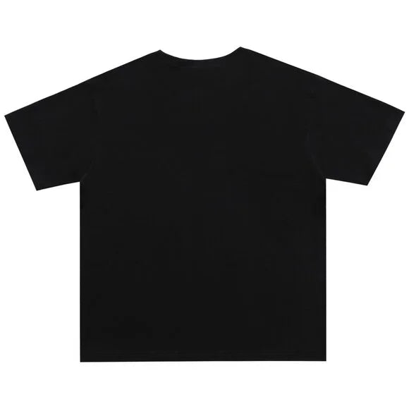 BAPE Graffiti Pattern College Black Tee