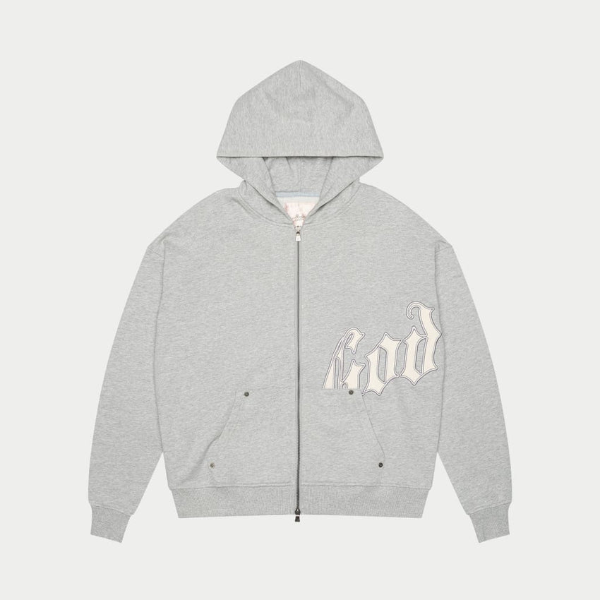 OG LOGO SWEATSUIT V2 HEATHER GREY