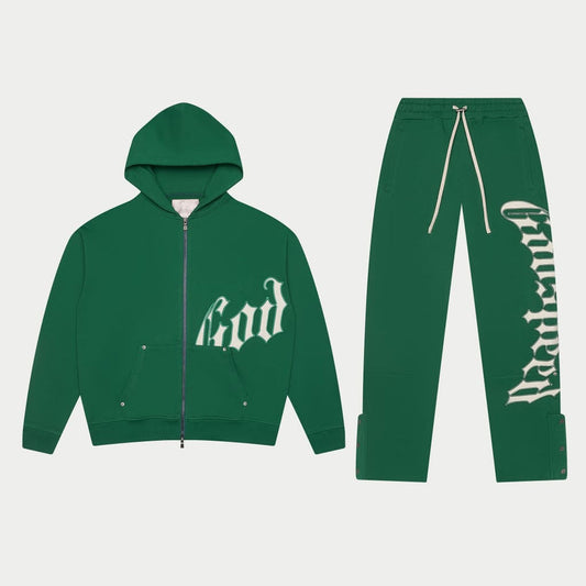OG LOGO SWEATSUIT V2 GREEN