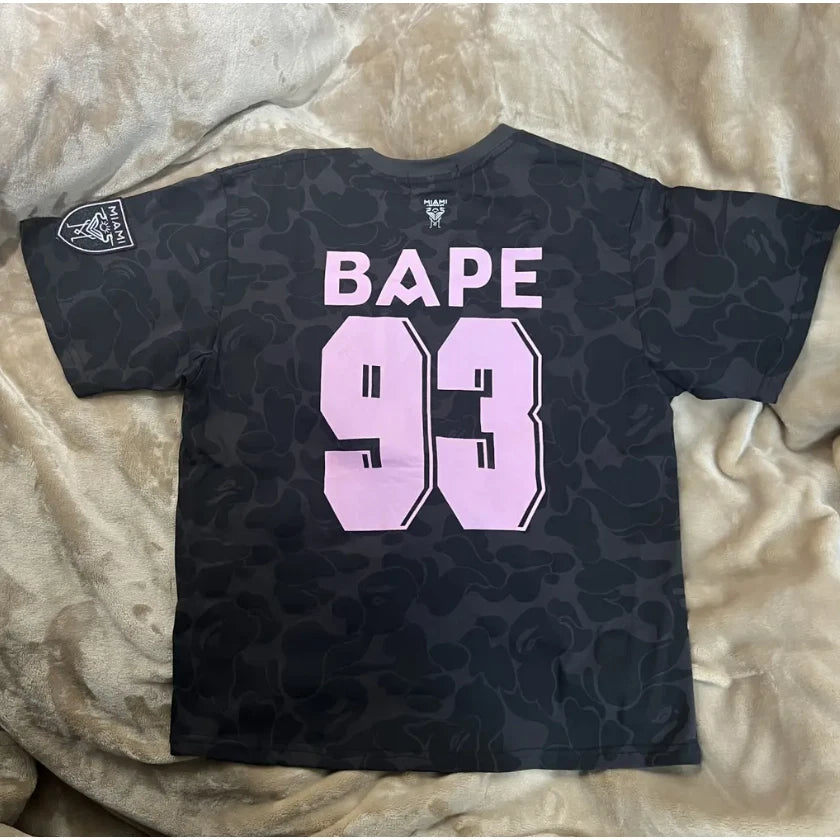 BAPE Inter Miami Black Tee