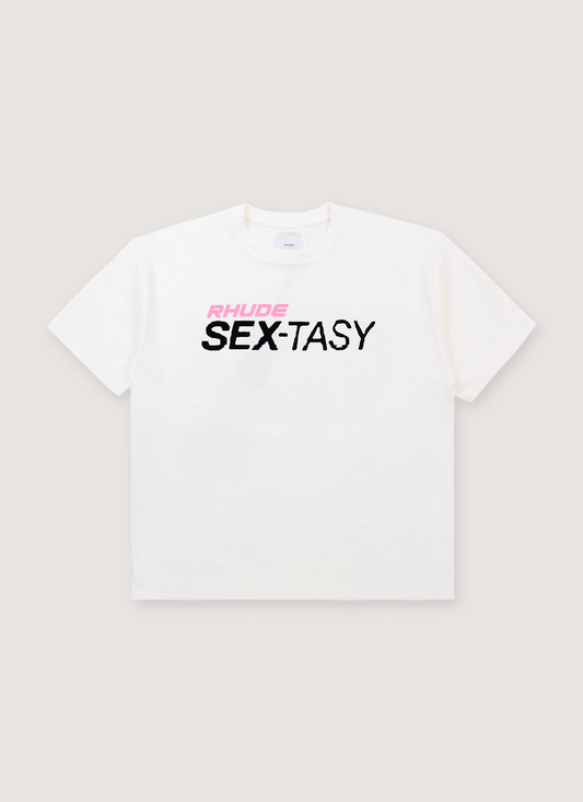 sextasy vintage tee white