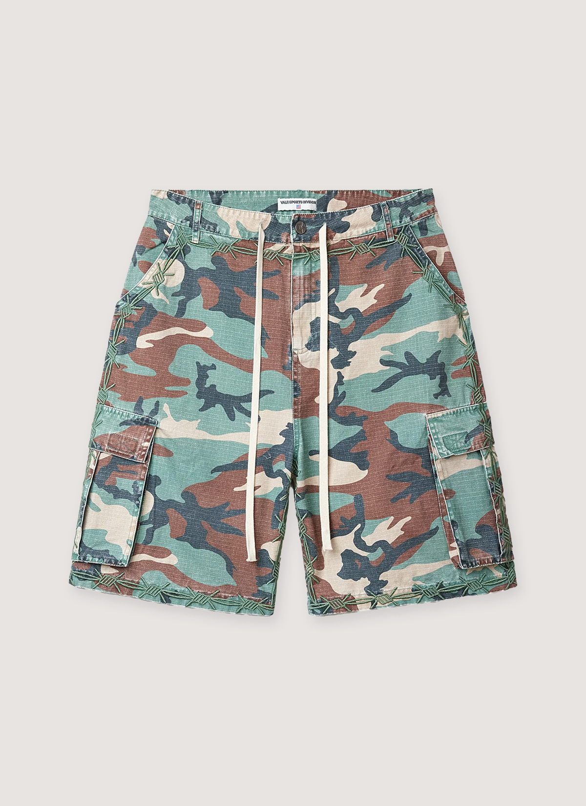 Live Wire Camo Jorts
