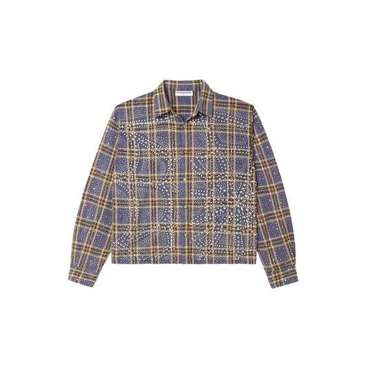 Moonlight Rhinestone Flannel