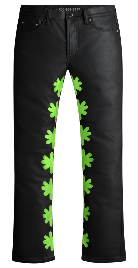 Wax Pant Black/Green